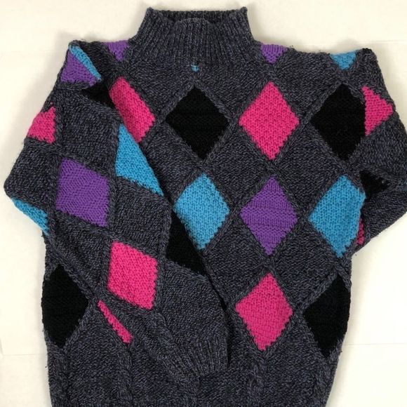 CB Sports Sweaters - Vintage CB Sports 100% Wool Sweater